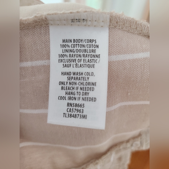 Leith Linen High Waist Culottes & Crop Top Set - Picture 12 of 16